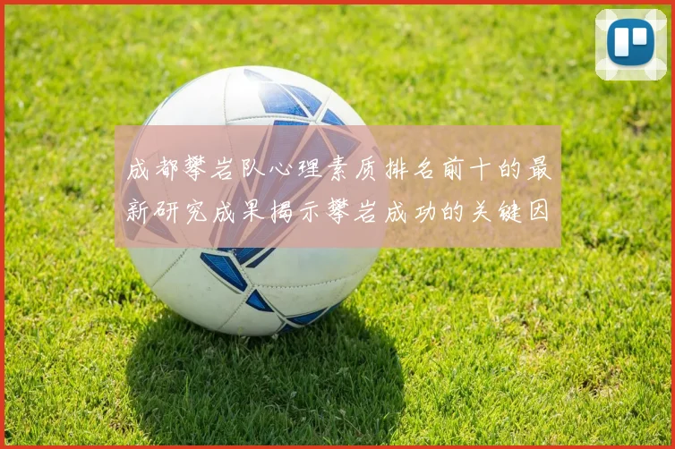 成都攀岩队心理素质排名前十的最新研究成果揭示攀岩成功的关键因素